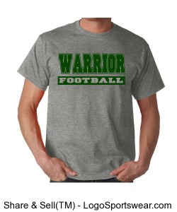 Warrior Football - Adult Design Zoom