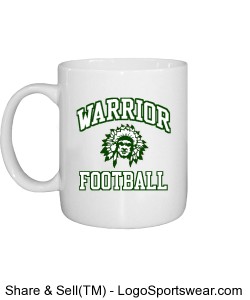 Warrior Football Mug Design Zoom
